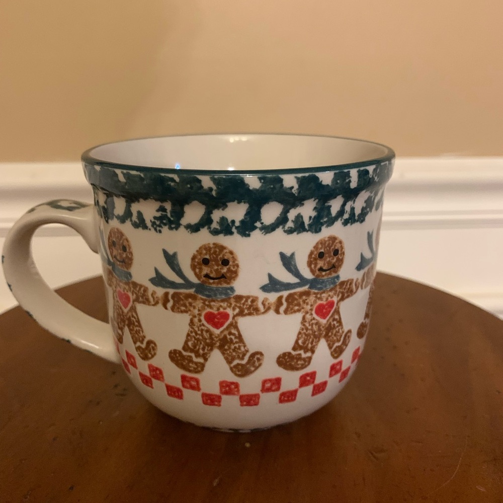 Gingerbread Man Folk Craft Coffee Mug By Tienshan